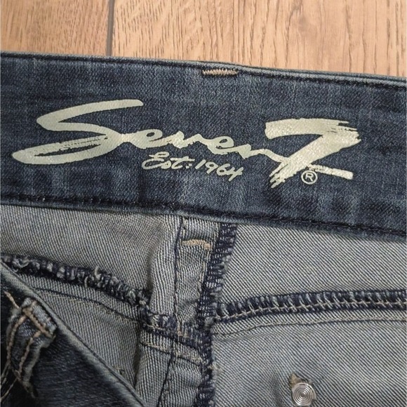 Seven 7 Plus 16 High Rise Skinny Jeans  Tummy‎ Slimming Faded Wash Stretchy - Picture 2 of 6